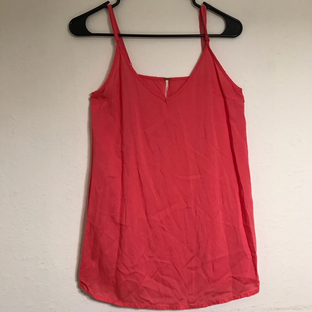 🍀Free people Red casual blouse for women S/p